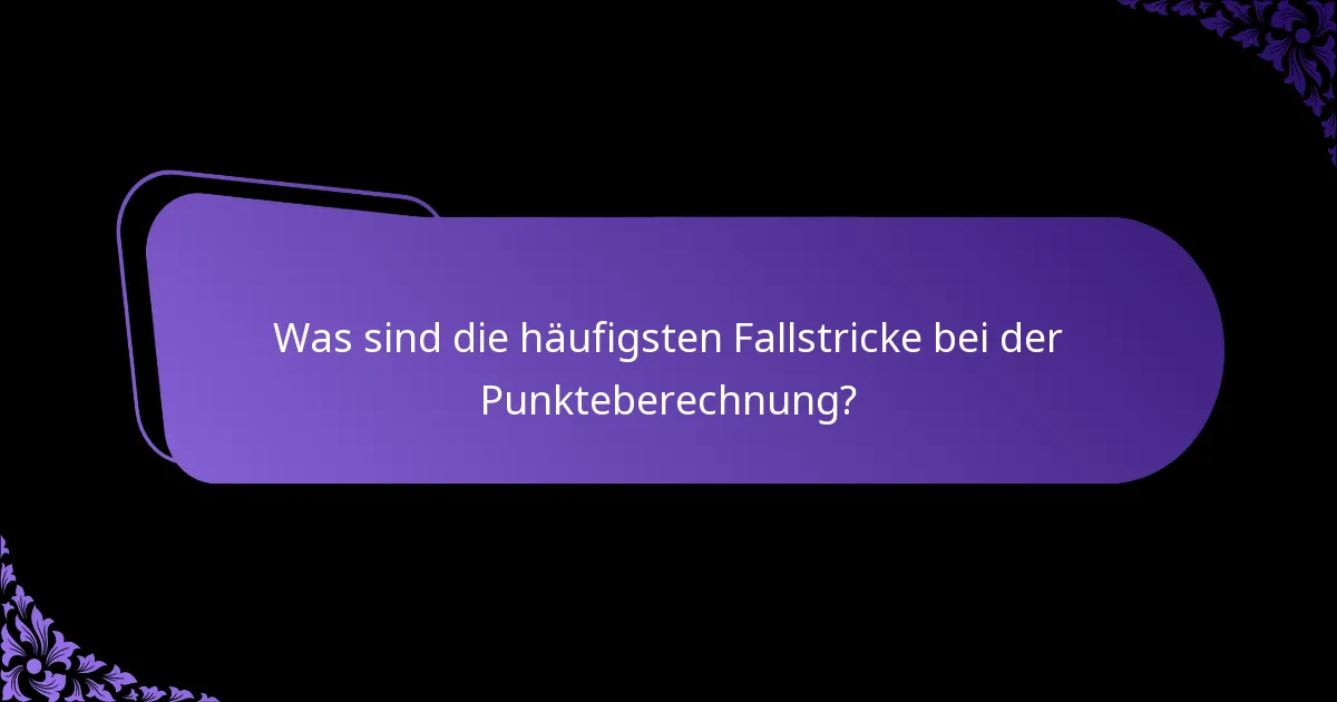 Wie kann ein Punkterechner das Teamspiel verbessern?