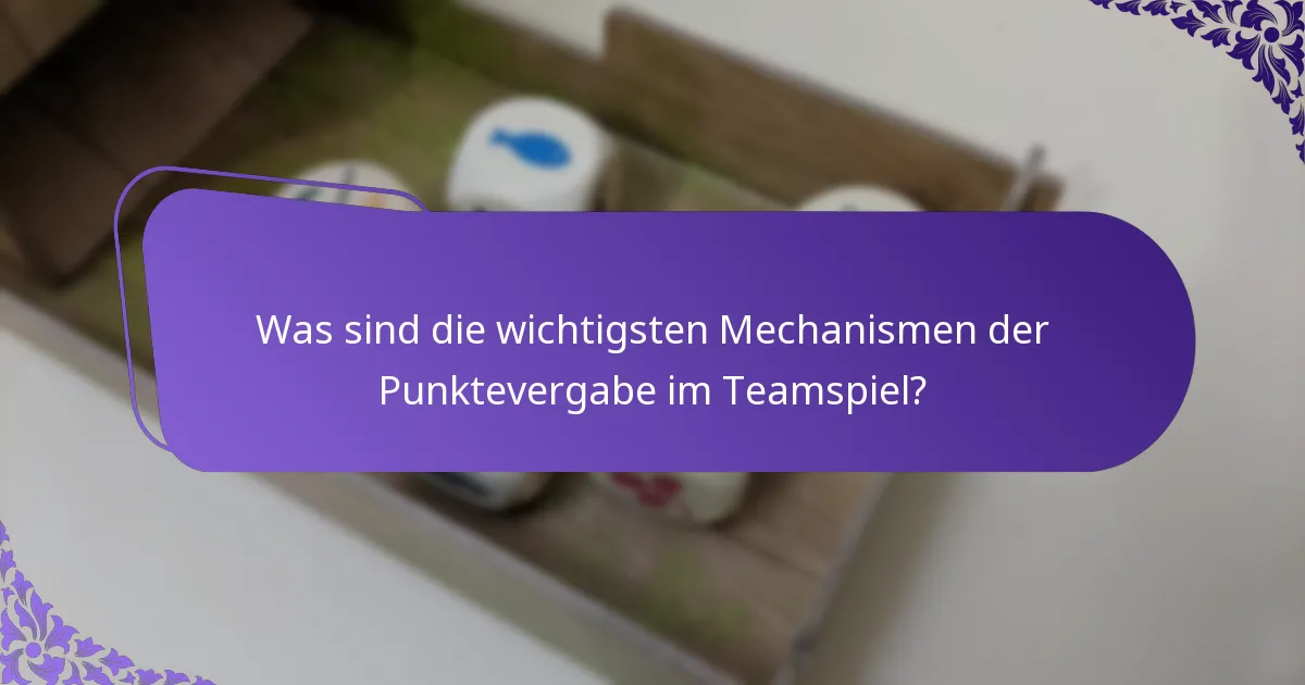 Was sind die Variationen der Punktesysteme in Mannschaftsspielen?