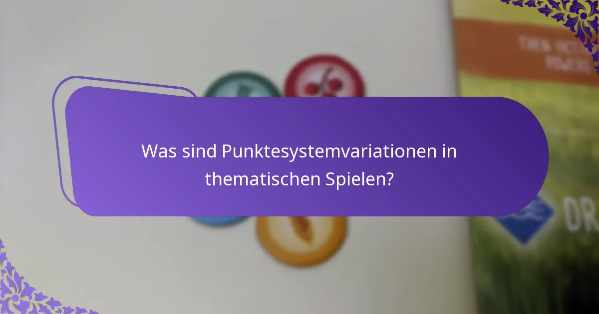 Welche Punktesysteme sind am effektivsten für die thematische Integration?