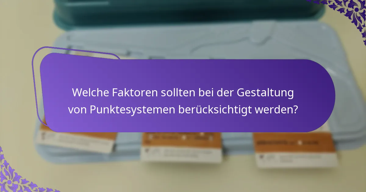 Was sind die häufigsten Fallstricke bei der Implementierung von Punktesystemen?