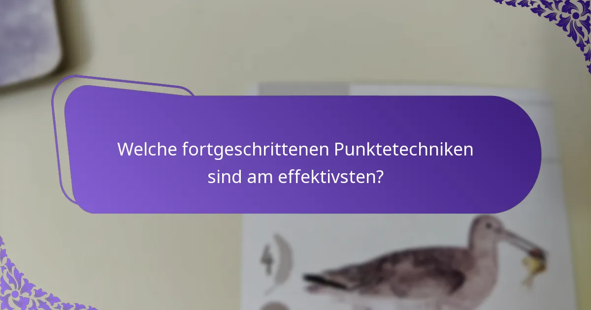 Was sind die besten Praktiken für die Implementierung von Punktestrategien?