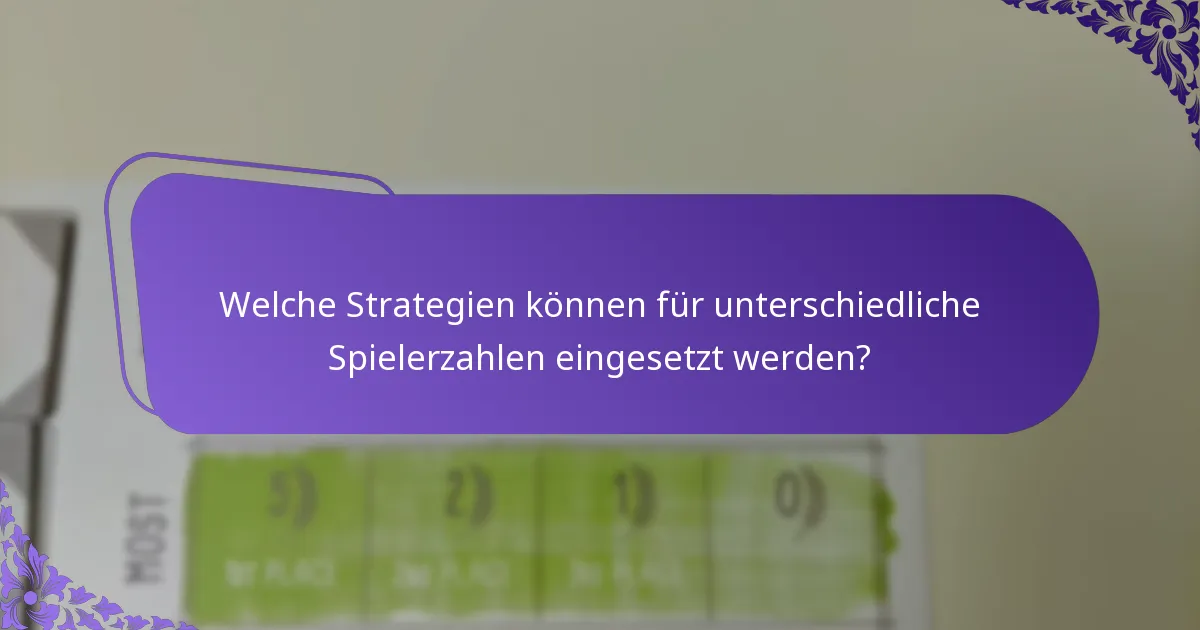 Welche Spiele veranschaulichen die Punktedifferenzen nach Spielerzahl?