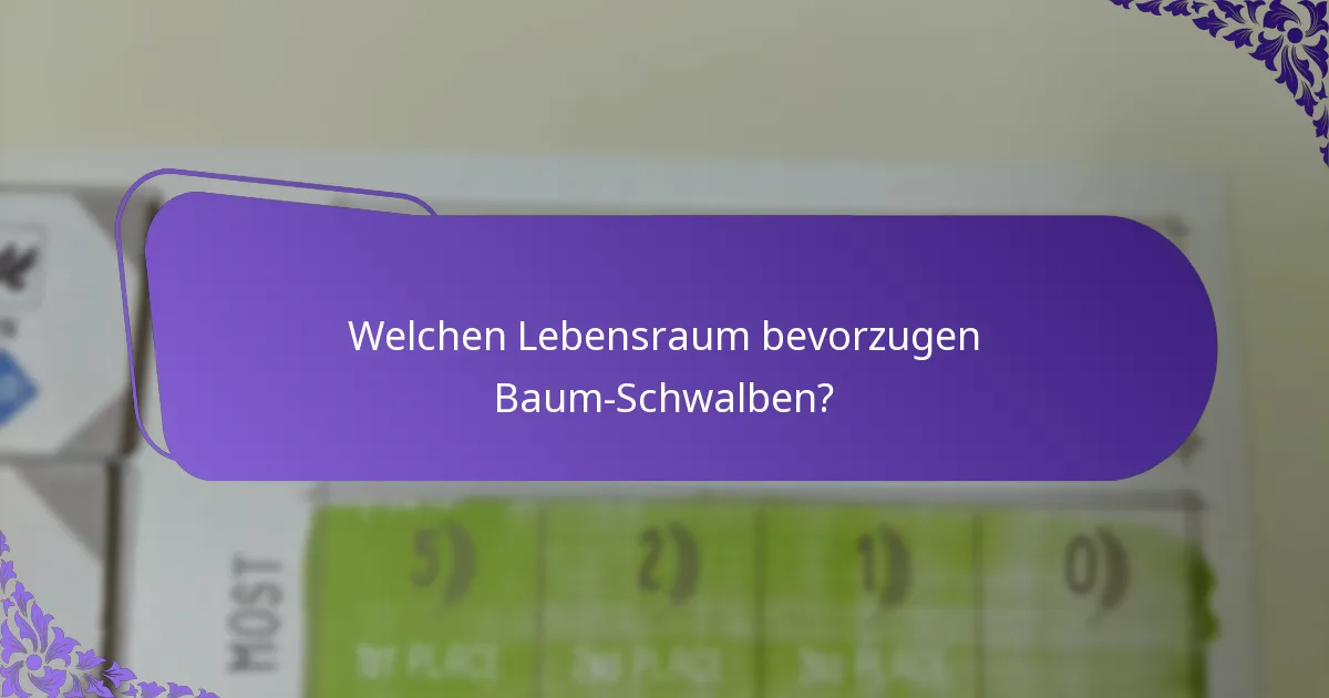 Welche Naturschutzmaßnahmen gibt es für Baum-Schwalben?